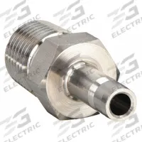 PARKER Compression Fitting Adapter: 1/4 in OD x 1/8 in Pipe Fitting Size, Compression x MNPT (MPN 4MA2N-316). Key specifications — Compatible Fitting Brands: Parker A-LOK; Brand: PARKER.