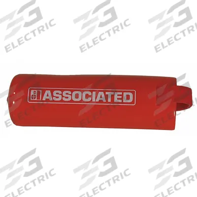 ASSOCIATED EQUIP Splice Tube: 14 ga, Red - Cable Clamp Covers