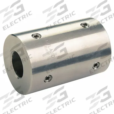 RULAND MANUFACTURING Rigid Shaft Coupling: 5/8 in Bore Dia 1, 5/8 in Bore Dia 2, Round - Set Screw Rigid Shaft Couplings