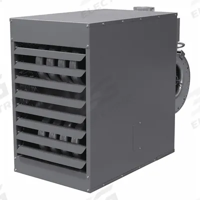 Dayton Gas Wall and Ceiling Unit Heater: 125,000 BtuH Heating Capacity Input, Blower - Standard-Profile Suspended Gas Wall & Ceiling Unit Heaters