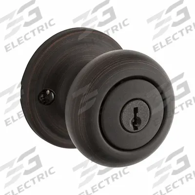 KWIKSET Door Knob Lockset: Office Knob Locksets (MPN 740H-11P-6AL-RCS)