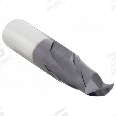 WIDIA HANITA Square End Mill: Carbide, TiAlN Coated, 2 Flute, 9/16" Mill Dia, 2-1/4" LOC - General Purpose Carbide Square End Mills
