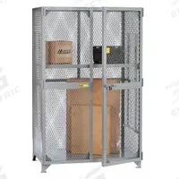 LITTLE GIANT Bulk Storage Locker: 61 in x 33 in x 78 in, 1 Adj Shelf, Legs, Gray, Gray, Shelves (MPN SL1-A-3060). Key specifications — Brand: LITTLE GIANT; Body Panel Type: Ventilated; Base Type: Legs; Cabinet Color: Gray; Frame Assembled: Assembled.