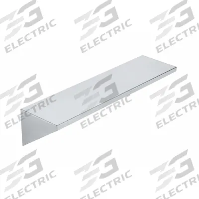 CROWN VERITY Removable Front Shelf: Stainless Steel, 48 in Overall Wd - Removable Shelves