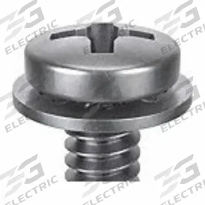 SEMS Screw: Internal Tooth, M2.5x0.45 Thread Size, 4 mm Lg, Stainless Steel - Machine Screws with Internal Tooth Lock Washers