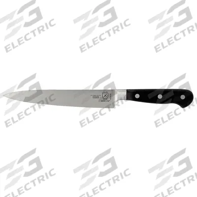 MERCER CUTLERY Fillet Knife: Taper Ground Edge, 7 in Overall Lg, Steel Blade, Black Handle - Fillet Knives