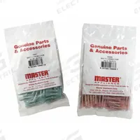 MASTER APPLIANCE Fork Terminals: Red, Heat Shrink, #10 Stud Size, 20 AWG – 18 AWG Wire Range, 600 V (MPN 10665). Key specifications — Manufacturer Part Number: 10665; Brand: MASTER APPLIANCE.