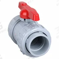 ASAHI Manual Two-Way Ball Valve: 3 in, CPVC, Straight, Socket x Socket, 150 psi Max. Pressure (CWP) (MPN 1614030). Key specifications — Brand: ASAHI; Handle: Tee.