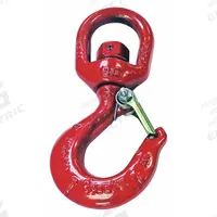 CROSBY Slip Hook: 30,000 lb Working Load Limit, 100 Hook Grade, Carbon Steel, 21 5/16 in Overall Lg (MPN 1048675). Key specifications — Color: Red; Brand: CROSBY; Visual Indicator Markings: Deformation & Max Angle.