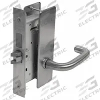 CORBIN RUSSWIN Door Lockset: Privacy Lever Locksets, Chrome, ADA Compliant (MPN ML2030 LWM 626). Key specifications — Ligature Resistance: Not Ligature-Resistant; Brand: CORBIN RUSSWIN; Lockset Function ANSI Code: F19; Visual Indicator Message: No Message; Lockset Style: LWM Lever; ADA Compliant: Yes; Finish: Satin Chromium-Plated : Steel.