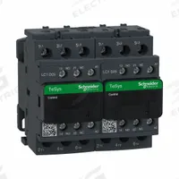 SCHNEIDER IEC Magnetic Contactor: Reversing, 3 Poles, 3NO Contacts, 25 A, 120V AC Coil (MPN LC2D25G7). Key specifications — Brand: SCHNEIDER; Integrated Surge Suppression: No.