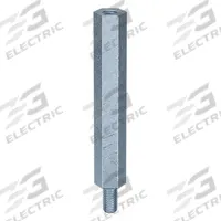 Standoff: Male x Female, M3x0.50 Thread Sz, 41 mm Lg, Hex, Steel, Zinc-Plated, 5.5 mm Hex Wd, 100 PK (MPN M11398.030.0035). Key specifications — Brand: APPROVED VENDOR.