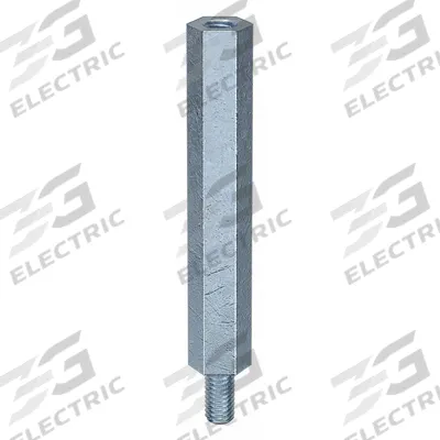 APPROVED VENDOR Standoff: Male x Female, M3x0.50 Thread Sz, 41 mm Lg, Hex, Steel, Zinc-Plated - Steel Male x Female Standoffs