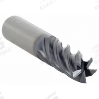 WIDIA HANITA Square End Mill: Carbide, AlTiN Coated, 5 Flute, 1/2" Mill Dia, 1" LOC, 3" OAL (MPN 5V0E13005ST)
