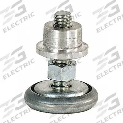 NEW AGE INDUSTRIAL Adjustable Foot: 1 in x 1 in x 3 in (MPN 0116) - Adjustable Feet for Standard Metal Shelving