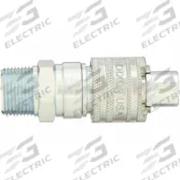 DIXON VALVE & COUPLING Quick Connect Hose Coupling: 1/2 in Body Size, 3/4 in Hose Fitting Size, MNPT (MPN N4M6). Key specifications — Coupling Locking Type: Sleeve; Thread Size: 3/4"-14; Brand: DIXON VALVE & COUPLING.