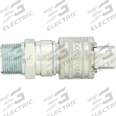 DIXON VALVE & COUPLING Quick Connect Hose Coupling: 1/2 in Body Size - Bowes Steel Quick-Connect Air Coupling Plugs