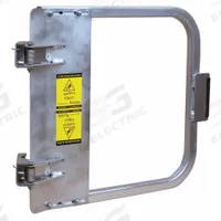 PS INDUSTRIES Single-Door Metal: Aluminum, For 22 3/4 in to 26 1/2 in Opening Wd, Adj (MPN LSG-24-ALU). Key specifications — Brand: PS INDUSTRIES; Includes Lock: No; Mounting Location: Railing; Gate Finish/Color: Unfinished Silver.