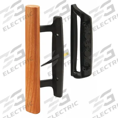 PRIME-LINE Sliding Door Lock: 1 13/16 in Lg, 2 1/8 in Wd - Recessed Handles for Sliding Doors