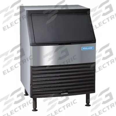 KOOLAIRE Ice Machine: Half Dice, 169 lb Ice per Day, Air Cooled, 38 1/2 in Ht, 26 in Wd - Undercounter Ice Machines