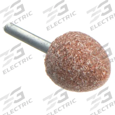 NORTON Vitrified Mounted Point: 1/2 in Dia, Aluminum Oxide, 60 Grit - General Purpose Mounted Points for Carbon Steel