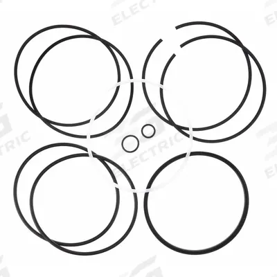 Parker Accumulator Repair Kit: 4WB60/4WB62/4WB64/4WB68 (MPN RK0600K000GRG) - Piston Accumulator Repair Seal Kits