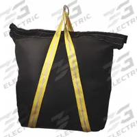 SHOPTOUGH Bulk Bags: 24 in Outside Lg, 26 in Outside Wd, 10 in Outside Ht, 3 cu ft Volume Capacity (MPN 228338). Key specifications — Finish: Smooth Woven; Brand: SHOPTOUGH.