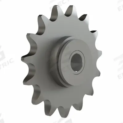 BREWER MACHINE & GEAR Idler Sprocket: For 50 Chain Size, Steel, 15 Teeth - Hubless, Ball Bearing Idler Sprockets