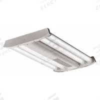 LITHONIA LIGHTING LED High Bay: 25 5/8 in Lg, 24,490 lm, 4000K, 12 ft – 30 ft Mounting Ht, 147 W (MPN IBG 24L MVOLT). Key specifications — attr1260469: 120 to 277V AC; attr1260477: (6) Lamp T5HO; attr1260467: LITHONIA LIGHTING; attr1260503: 4000K.