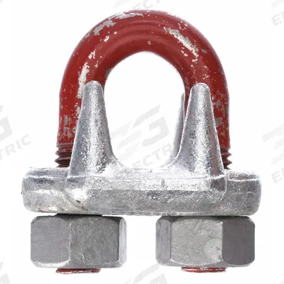 CROSBY Wire Rope U-Bolt Clip: 7/8 in Compatible Rope Dia, 20 in Rope Turnback Lg - U-Bolt Clips