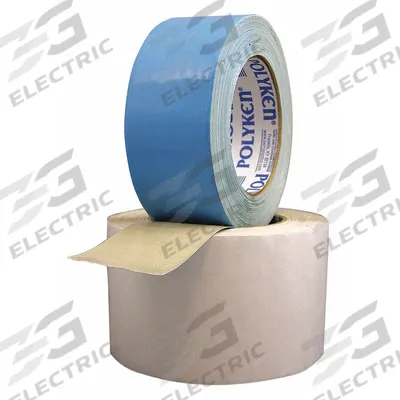 POLYKEN Carpet Mounting Tape: 100D, 1 7/8 in Wd, 25 1/4 yd Lg, 13 mil Thick, Rubber - Double-Sided Carpet Mounting Tape