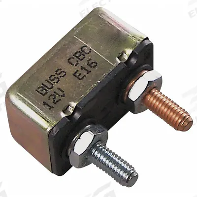 BUSSMANN Automotive Circuit Breaker: CBC, 14V DC, 1.5 kA at 14V DC - Stud Terminal Automotive Circuit Breakers