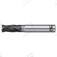 OSG Roughing End Mill: Carbide, WXL Coated, 4 Flute, 1/2" Mill Dia, 1" LOC, 0.02" Chf, 3-1/2" OAL (MPN 38152511)