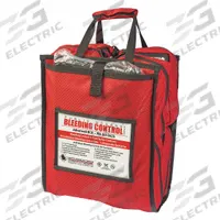 NORTH AMERICAN RESCUE Bleeding Control Kit: Plastic Bag, 8 People Served, 88 Components (MPN 80-0525). Key specifications — Brand: NORTH AMERICAN RESCUE; Wound Dressings Included: (8) Packing Gauze; Housing Material: Nylon.