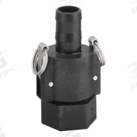 DAYTON Quick Disconnect: Polypropylene, 1 1/4 in Hose Barb, 1 1/4 in Threaded Connection Dia., TBD (MPN 1DLU7). Key specifications — Brand: DAYTON; Body Material: Polypropylene.