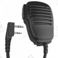 DSR PROSERIES Speaker Microphone: Fits DSR, For DSR-590 Series, 3.5 mm Jack, 24 in Cord, CH-25. Key specifications — Compatible Radio Series: DSR-590; Color: Black; Radio Connector Type: 2-Pin; Brand: DSR PROSERIES; Manufacturer Part Number: CH-25.