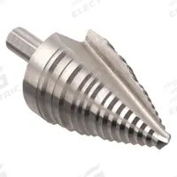 APPROVED VENDOR Step Drill Bit: 7/8" to 1-3/8", HSS, Hex Shank (MPN 19N141). Key specifications — attr1234936: Not Impact Rated.