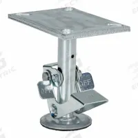 APPROVED VENDOR Floor Lock: For 6 in Wheel Dia, 7 in Floor Lock Retracted Ht, Steel (MPN FL-LK-6EH). Key specifications — Brand: APPROVED VENDOR.