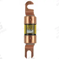 BUSSMANN Forklift Limiter Fuse: ALS Series, Bolt-On, Gen Purpose, 225 A, 48 V DC, Non-Indicating (MPN ALS-225B). Key specifications — Brand: BUSSMANN; Series: ALS.