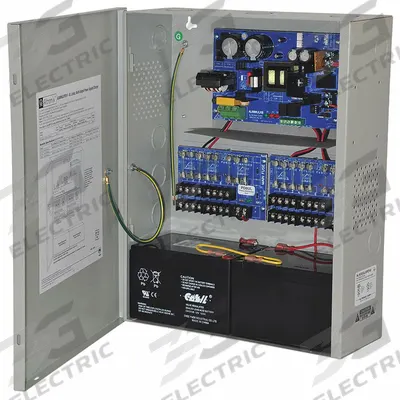 ALTRONIX Power Supply 16Fuse 12VDC Or 24VDC @ 6A: Power Supply - Power Supply Boards with Enclosures