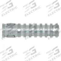 DEWALT Lag Shield: 5/16" Thread Size, 1 3/4 in Overall Lg, 5/16 in Dia, Zamac Alloy, Plug, 50 PK (MPN 01105-PWR). Key specifications — Brand: DEWALT.
