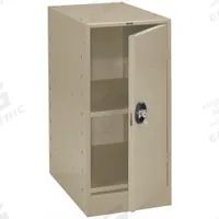 TENNSCO Cabinet Pedestal: Cabinet, Steel, 15 in Overall Wd, 24 in Overall Dp, Beige, 15 in x 24 in (MPN MS-1524 SAND). Key specifications — Material: Steel; Brand: TENNSCO.