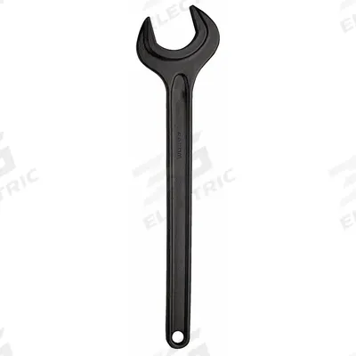 FACOM Open End Wrench: Carbon Steel, Black Oxide, 50 mm Head Size, 16 3/4 in Overall Lg - Metric, Single End, Open End Wrenches