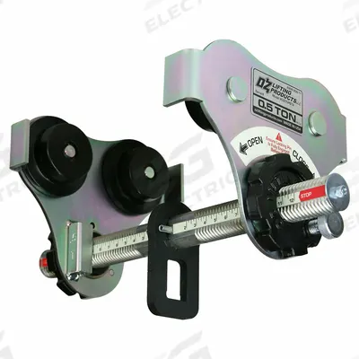 OZ LIFTING PRODUCTS Push Beam Trolley: Push - Push Trolleys for Hoists