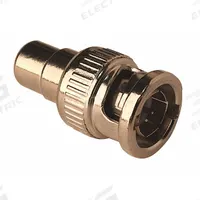 VITEK Audio/Video Adapter: (1) RCA Female x (1) BNC Female Adapter, Max. 1,000 MHz, Silver, 10 PK (MPN VT-RCA-BNC10). Key specifications — Product Type: Audio/Video Adapter; Manufacturer Part Number: VT-RCA-BNC10; Color: Silver; Brand: VITEK; End 1 Connection Type: RCA Female; End 2 Connection Type: BNC Female.