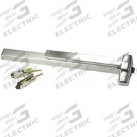 VON DUPRIN Concealed Vertical Rod: 4 ft Max Door Wd, Chrome (MPN 9847EO-F 4 26D). Key specifications — Product Type: Exit Device; Brand: VON DUPRIN; Exit Device Type: Concealed Vertical Rod; Exit Bar Style: Touchbar.