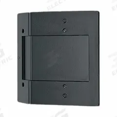 AIPHONE Mullion Mounting Bracket: Mullion Mounting Bracket, KMB-45. Key specifications — Brand: AIPHONE; Compatible Product Type: One Gang Surface Door Station; Compatible with Series: Aiphone Products; Manufacturer Part Number: KMB-45; Features: Provides a Better Viewing Angle for the Camera; Includes: Mounting Hardware; Product Type: Mullion Mounting Bracket.