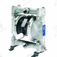 GRACO Diaphragm Pump: Stainless Steel Body, 3/4 in, NPT Connection, 16 gpm, Not Specified Diaphragm (MPN D54331). Key specifications — Brand: GRACO; Seat Material: SS; Check Valve Material: 316 SS; Diaphragm Material: Not Specified.