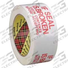 SCOTCH Carton Sealing Tape: 1.9 mil Tape Thick, White, 22 lb/in Tape Tensile Strength, 2 in x 110 yd (MPN 3771). Key specifications — Brand: SCOTCH.