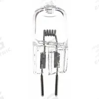 APPROVED VENDOR Halogen Bulb: Halogen, 2-Pin (GY6.35), T4, Q100T3/24V/CL, 24V, 100 W Watt (MPN Q100T3/24V/CL-1PK). Key specifications — attr916874: APPROVED VENDOR; attr916908: Q100T3/24V/CL; attr916911: 24V; attr916880: T4.